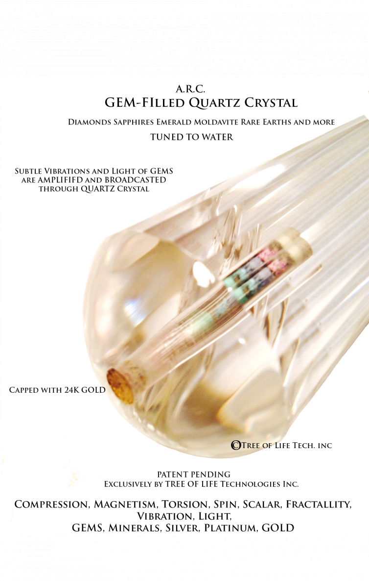 PATENTED ARC VOGEL CRYSTALS® The FIRESTONE of Atlantis, the Edenic Tree Of Life tech, the RODS of God